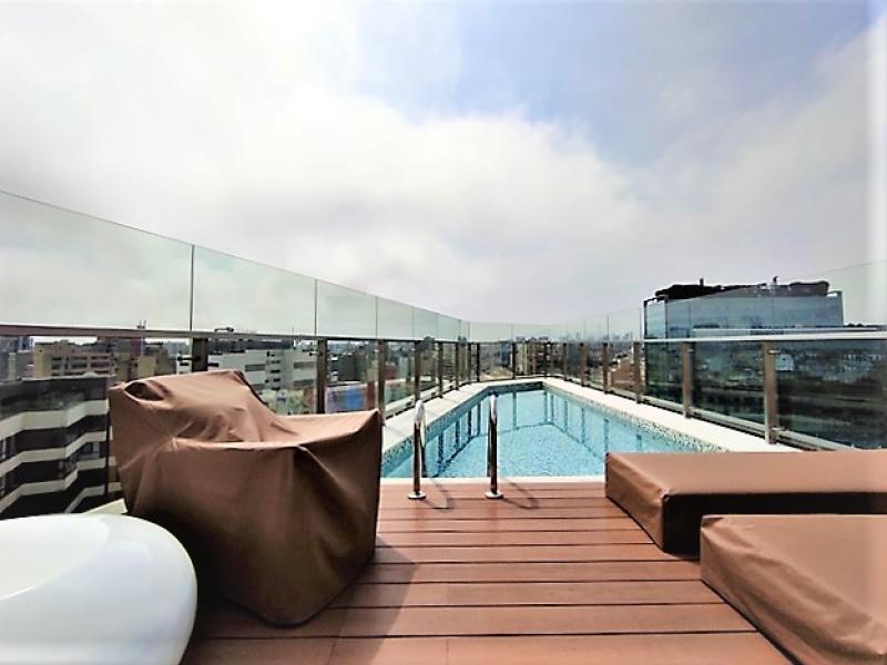 Exclusivo Dpto. en Venta Miraflores de Lujo 2 Dormitorios $270,000 A.C. 100 mt.