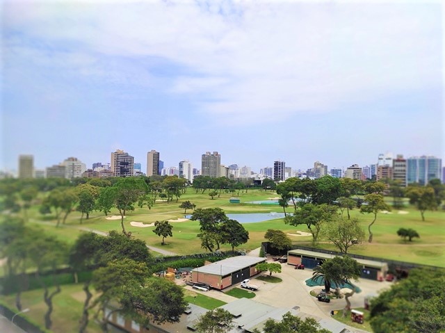 Dpto. en Venta Exclusividad y Elegancia Frente al Golf de San Isidro  A.C. 258 mt.