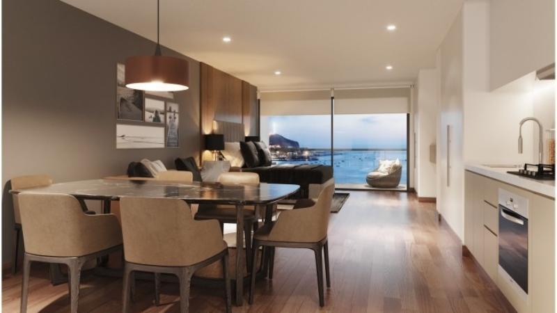 Departamento  en Venta Zona Exclusiva de Chorrillos  1 dormitorio $223,000 A.C 49.45 mt.