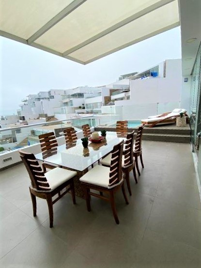 Casa de Playa Venta en Asia  Espectacular Vista al Mar 3 dormitorios $450,000 A.T. 430 mt.