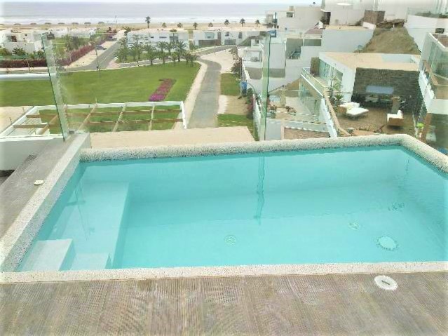 Casa de Playa Venta en Asia  Espectacular Vista al Mar 3 dormitorios $450,000 A.T. 430 mt.