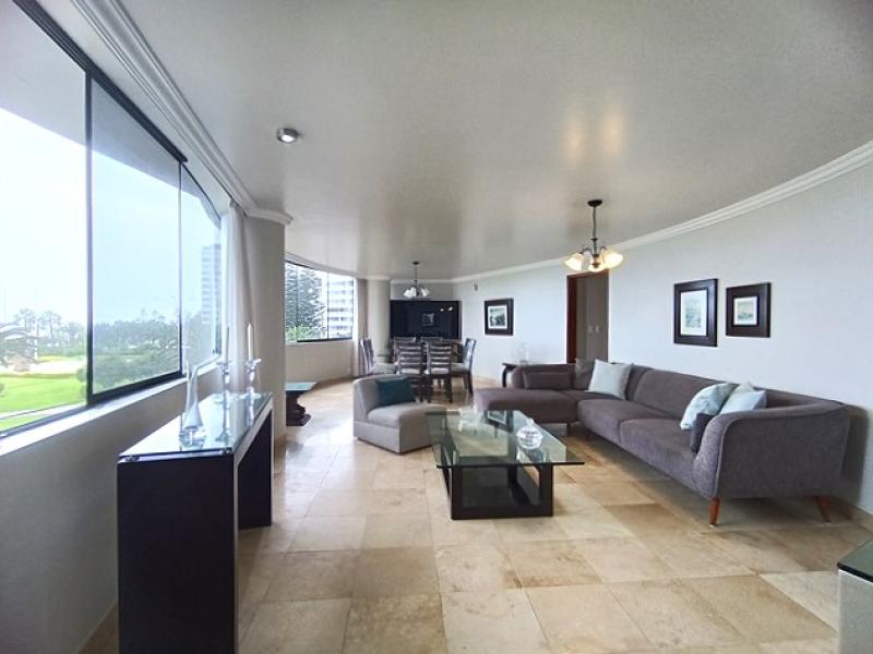 Exclusivo Dpto. Frente al Mar en Malecón Cisneros en Alquiler 3 Dorm. A.C. 198 mt. $2,600