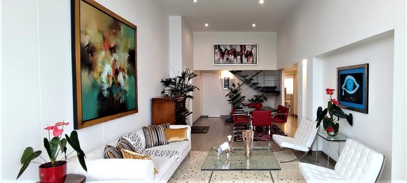 Pent-house Dúplex en Alquiler Amoblado de Lujo Vista Lateral al Mar $2,500 A.O. 260 mt.