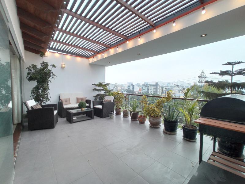 Pent-house Dúplex en Venta San Borja vista al parque 4 dormitorios $435,000 A.O 254 mt.