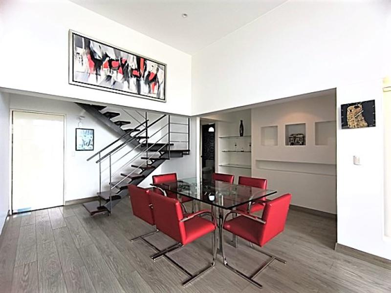 Pent-house Dúplex en Alquiler Amoblado de Lujo Vista Lateral al Mar $2,500 A.O. 260 mt.